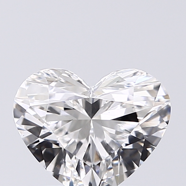 1.06 Carat F-VS1 Ideal Heart Diamond
