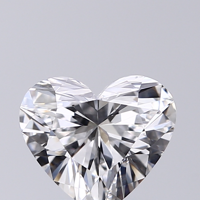 1.23 Carat E-VS1 Ideal Heart Diamond