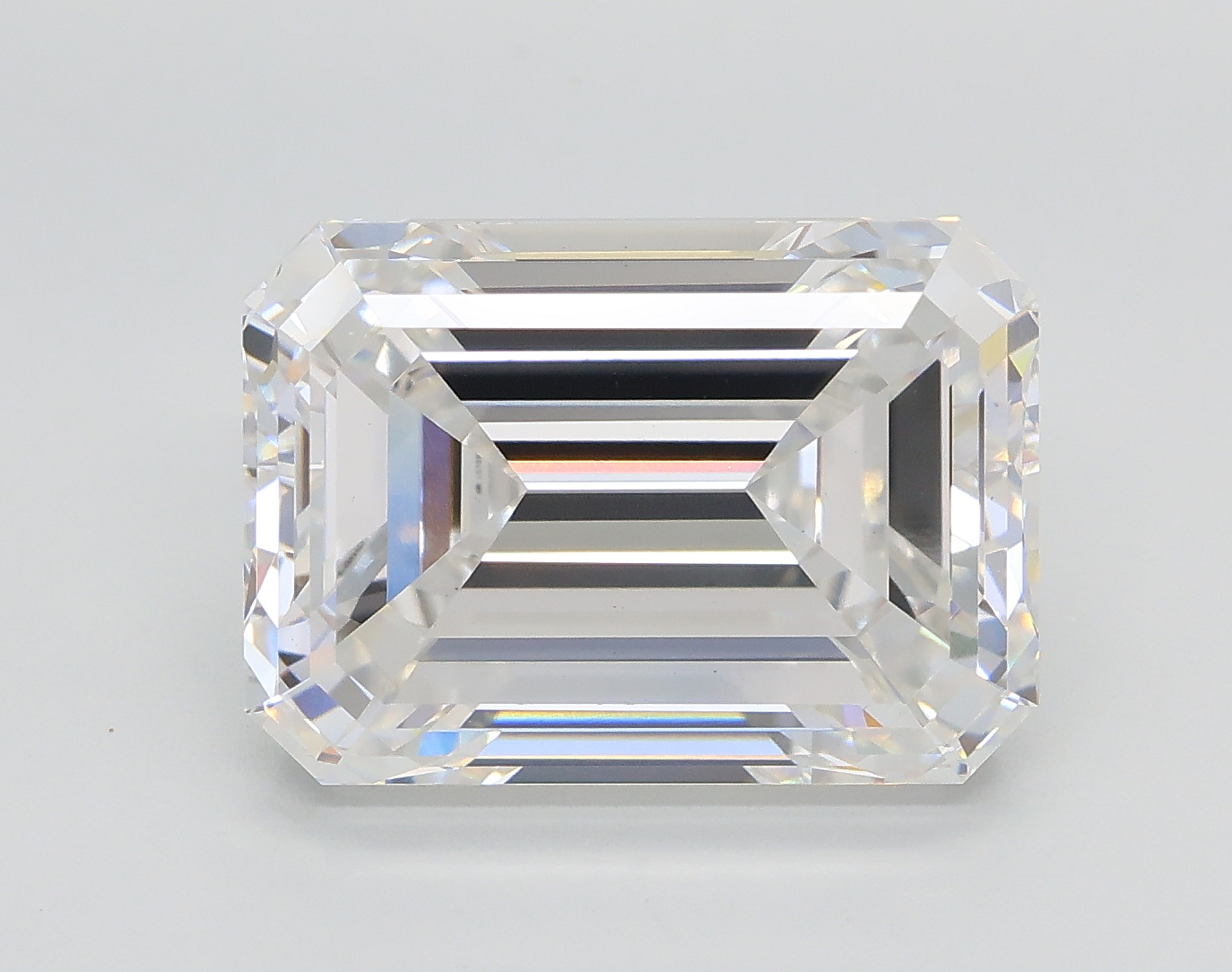 6.04 ct. emerald Lab Grown Diamond front image