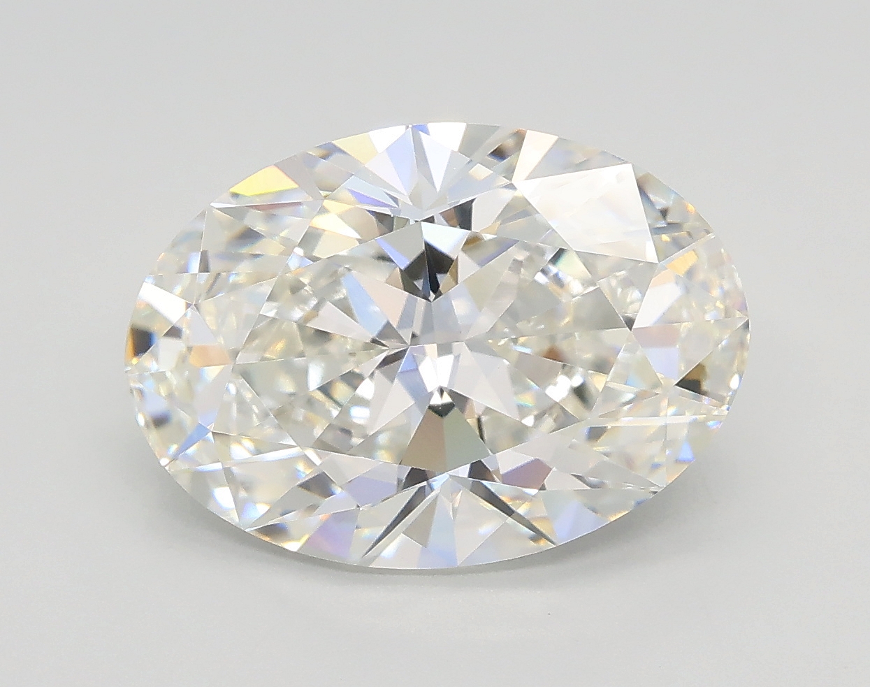 3.01 carat f VVS2 EX Cut IGI oval diamond