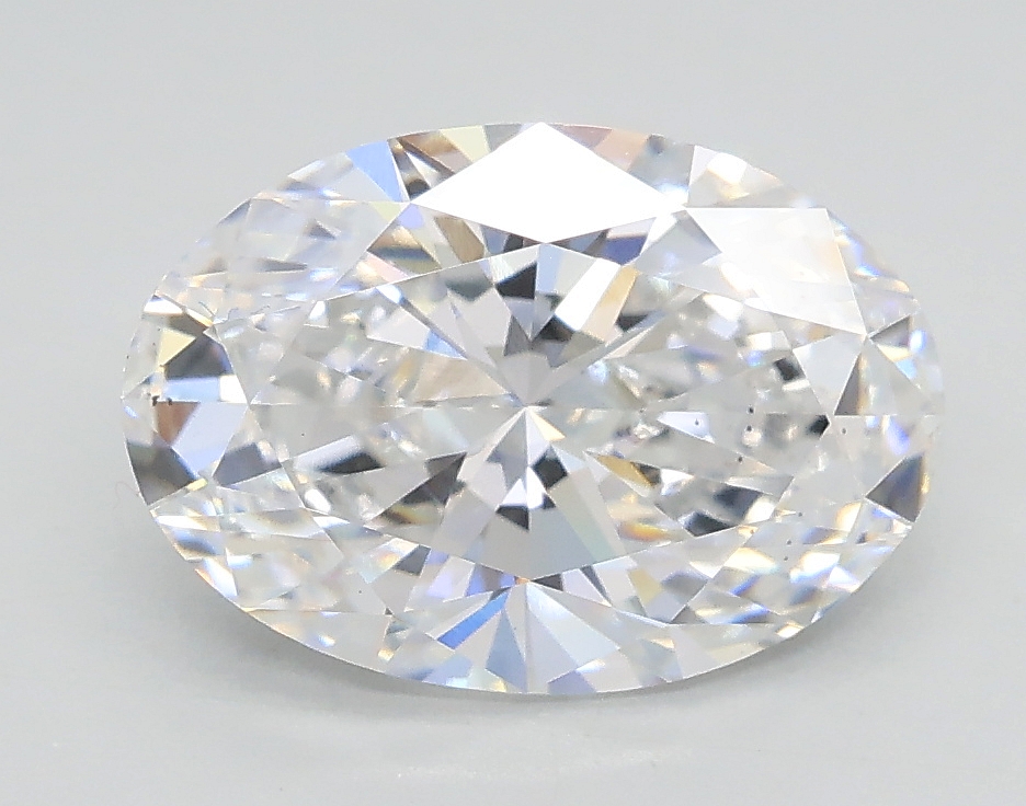 2.01 ct. oval Lab Grown Diamond front image